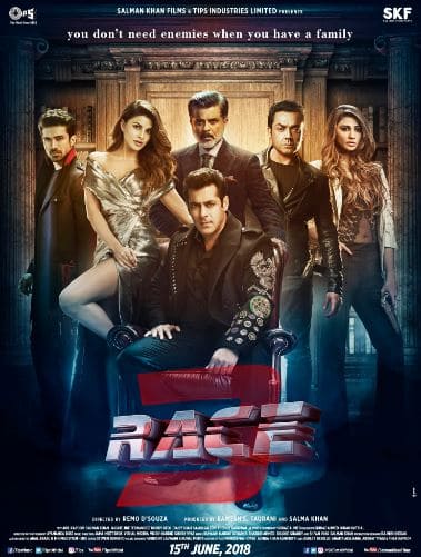 आपको बता दें कि ‘रेस 3’ में सलमान और बॉबी के अलावा अनिल कपूर, जैकलीन फर्नांडीज़, साकिब सलीम और डेज़ी शाह जैसे कलाकार भी हैं. (तस्वीर: इंस्टाग्राम)
