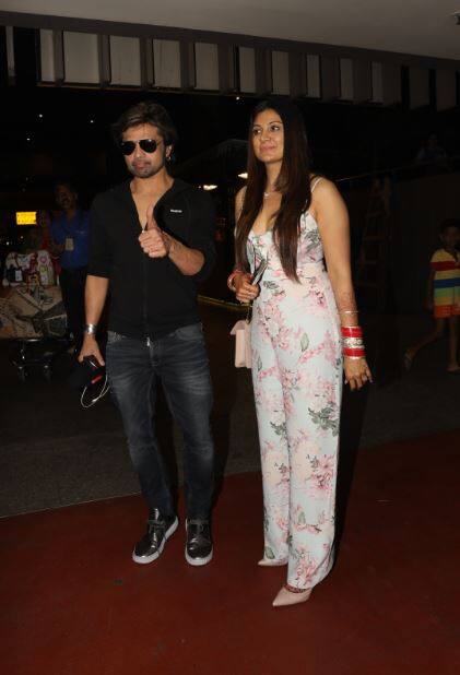 दुबई में हनीमून मनाने गए हिमेश ने अपनी तस्वीरें सोशल मीडिया पर भी पोस्ट की थीं.  (तस्वीर: मानव मंगलानी)