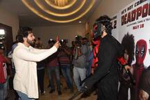 \'डेडपुल\' की screening पर हर्षवर्धन ने किया \'भावेश जोशी\' का प्रमोशन, वरुण सहित कई सितारों ने देखी फिल्म
