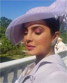 लंदन में होने वाली शाही शादी में पहुंची एक्ट्रेस प्रियंका चोपड़ा, यहां देखें फर्स्ट लुक