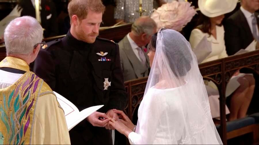 Royal Wedding: प्रिंस हैरी और मैगन मार्कल ने रचाई शादी, एक दूसरे से कहा- आखिरी सांस तक साथ रहेंगे