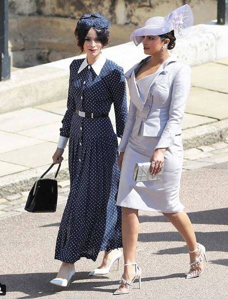 बता दें कि बॉलीवुड एक्ट्रेस प्रियंका चोपड़ा शाही परिवार की दूसरी बहू मेगन मर्केल की दोस्त हैं. (तस्वीर: सोशल मीडिया)