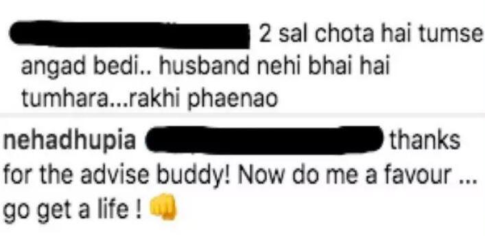 Confirm: प्रेग्नेंट नहीं हैं नेहा धूपिया, इस वजह से उड़ी अफवाह