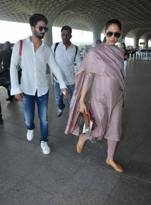 बता दें कि शाहिद और मीरा के घर बहुत जल्द खुशियां एक बार फिर दस्तक देने वाली हैं. (तस्वीर: मानव मंगलानी)