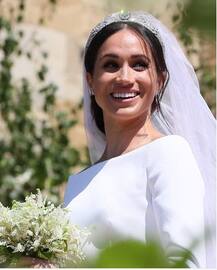 OMG! इस सेलिब्रिटी से इंस्पायर था मेगन का रॉयल वेडिंग लुक