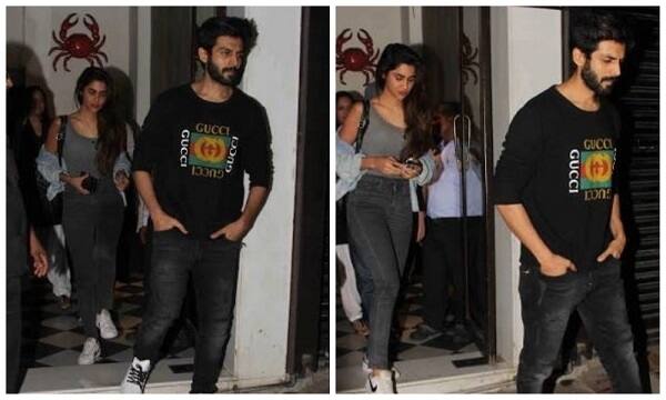 नुसरत भरूचा को लेकर कुछ दिनों पहले तक कार्तिक आर्यन ने सफाई दी और कहा कि वो दोनों अच्छे दोस्त हैं लेकिन उनके बीच प्यार जैसा कुछ भी नहीं. (तस्वीर: मानव मंगलानी)