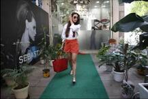 पोल्का डोट की शॉर्ट ड्रेस पहन मलाइका अरोड़ा ने जब सरेआम खिंचवाईं तस्वीरें