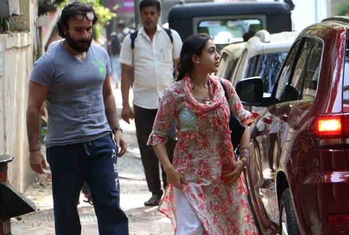 वहीं सैफ की बात करें तो सैफ हाल ही में बेटी सारा अली खान के साथ उनकी बॉलीवुड डेब्यू फिल्म 'केदारनाथ' के डायरेक्टर अभिषेक कपूर से भी मिलने पहुंचे थे. (तस्वीर: मानव मंगलानी)