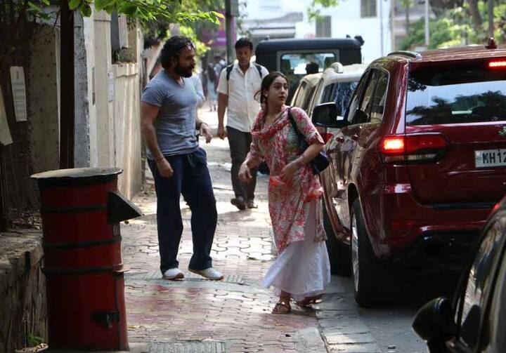 सैफ का बियर्ड लुक भी इन दिनों काफी लाइमलाइट में हैं. हालांकि अभी ये ता साफ नहीं है कि ये उन्होंने किसी फिल्म के लिए अपनाया है या यूं ही. (तस्वीर: मानव मंगलानी)