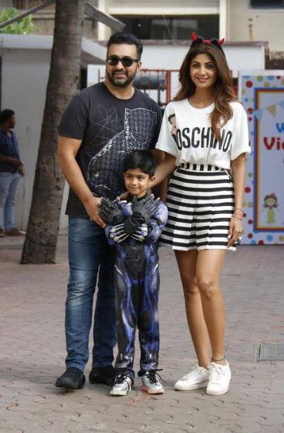 बता दें कि शिल्पा शेट्टी और राज कुंद्रा के बेटे वियान 6 साल के हो गए हैं. (तस्वीर: मानव मंगलानी)