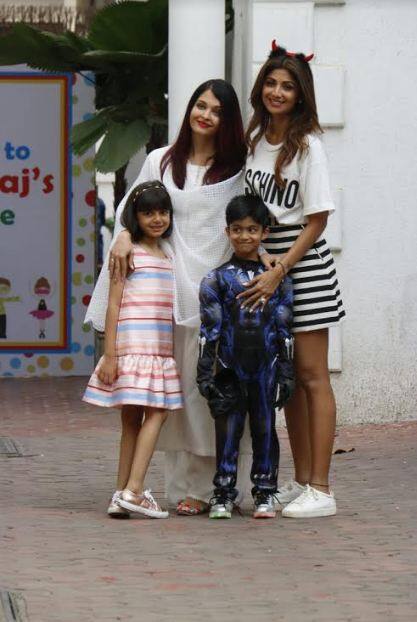 ऐश्वर्या रायकी बेटी भी वियान के साथ की ही. आराध्या की उम्र भी 6 साल है. (तस्वीर: मानव मंगलानी)