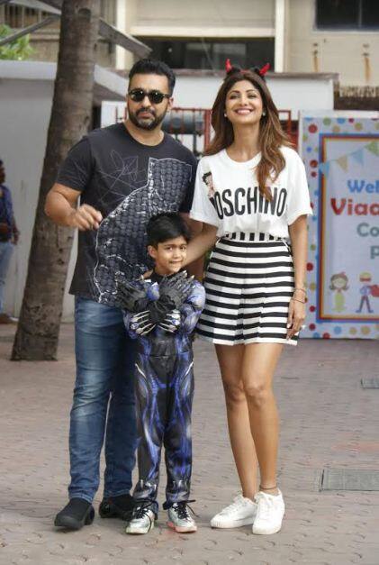 शिल्पा शेट्टी भी आराध्या के बर्थडे पार्टी में गई थीं और काफी मस्ती करते नजर आईं थी. (तस्वीर: मानव मंगलानी) 