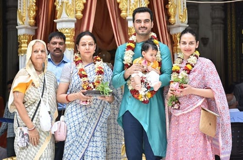 अभी तक राध्या की पब्लिक डोमेन में सिर्फ एक ही तस्वीर थीं जो ईशा देओल ने फैंस के साथ सोशल मीडिया पर पोस्ट की थी. (तस्वीर: मानव मंगलानी)