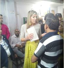 मेरठ: नीदरलैंड की महारानी ने किया स्पोर्ट्स फैक्ट्री का दौरा, जीता सबका दिल