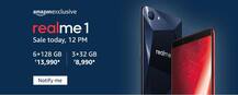Oppo realme1 की सेल शुरू, 4,850 रुपये तक के ऑफर के साथ Amazon पर अभी खरीदें