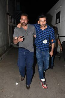 \'संजू\' के सेट पर रनबीर कपूर को गले लगा इमोशनल हुए संजय दत्त, शूट किया स्पेशल सीन