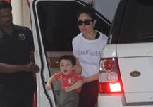 WEEKEND पर मम्मी करीना के साथ टाइम स्पेंड करते दिखे तैमूर, देखें PHOTOS