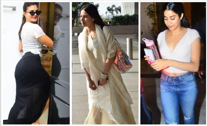  Spotted: मनीष मल्होत्रा के घर पहुंचीं जाह्नवी, एयरपोर्ट पर दिखीं सारा, जैकलीन ने की एड की शूटिंग