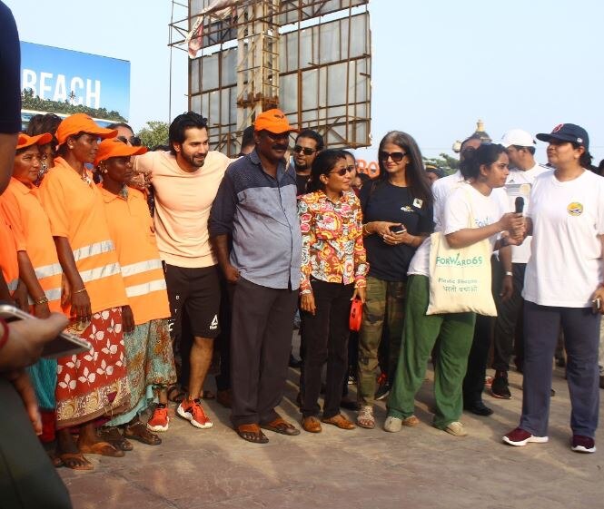 उन्होंने 'सेवदबीचक्लीन-अप' अभियान के बारे में कहा, 