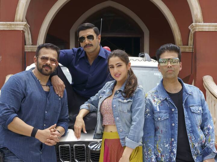 Ranveer Singh-Sara Ali Khan start shooting for Simmba 'सिम्बा' की शूटिंग शुरु, पहले ही दिन रोहित शेट्टी ने उड़ाया सारा का मजाक, देखें Video