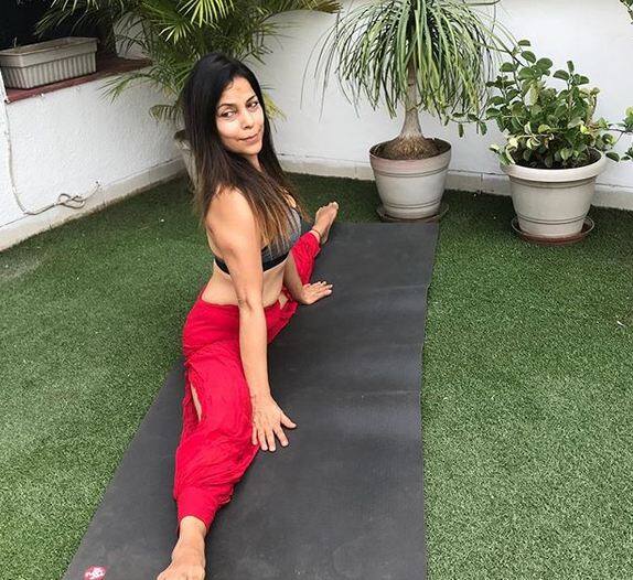नैंसी ने अपने ट्विटर प्रोफाइल पर लिखा हुआ है कि मेरा शरीर मंदिर है और आसन मेरी प्रार्थना. फोटोः इंस्टाग्राम