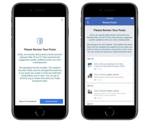 फेसबुक के चीफ प्राइवेसी ऑफिसर एरिन एगेन ने बताया,