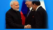 SCO के मंच पर मोदी-ममनून की मुलाकात, \'अफगानिस्तान में आतंकवाद के बहाने पाक पर साधा निशाना\'