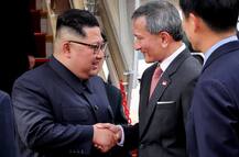 सुरक्षा के पुख्ता इंतजाम के बीच किम जोंग उन और डोनाल्ड ट्रंप पहुंचे सिंगापुर