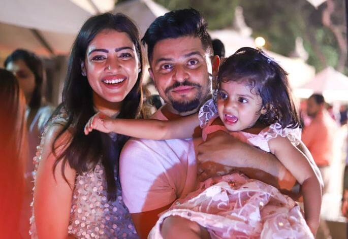 सुरेश रैना और प्रियंका की एक बेटी भी है. (तस्वीर-इंस्टााग्राम) 