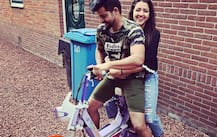 ये भारतीय क्रिकेटर अपनी पत्नी के साथ कुछ इस अंदाज में आए नजर