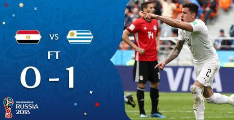 FIFA World Cup 2018: आखिरी मिनट में गोल करके ऊरुग्वे ने मारी बाजी, मिस्र के हाथ लगी निराशा FIFA World Cup 2018: आखिरी मिनट में गोल करके ऊरुग्वे ने मारी बाजी, मिस्र के हाथ लगी निराशा