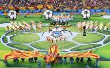 फीफा वर्ल्ड कप 2018: तस्वीरों के जरिए जानिए कैसा रहा विश्व कप का आगाज