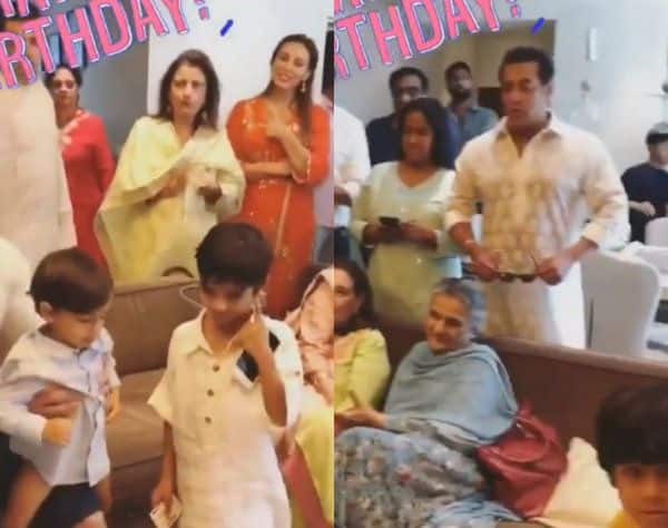  आज सलमान खान के परिवार के लिए ईद पर डबल सेलिब्रेशन का दिन है. आपको तस्वीरों में दिखाते हैं कि उनके परिवार ने कैसे ईद को सेलिब्रेट किया. 