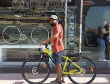 मेसी से मिलने का सपना पूरा करने के लिए साइकिल से रूस पहुंचा भारतीय फैन