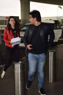 एयरपोर्ट पर Rumoured गर्लफ्रेंड के साथ स्पॉट हुए अरबाज़ खान, देखें तस्वीरें