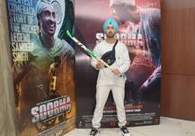 IN Pics: \'सूरमा\' स्टार दिलजीत दोसांझ फिल्म का प्रमोशन करते दिखे