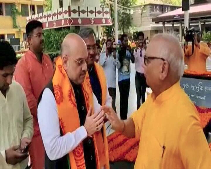 हरिद्वारः संतों से अमित शाह ने 2019 के लिए मांगा समर्थन, शांतिकुंज अध्यक्ष ने नहीं दिया आशीर्वाद