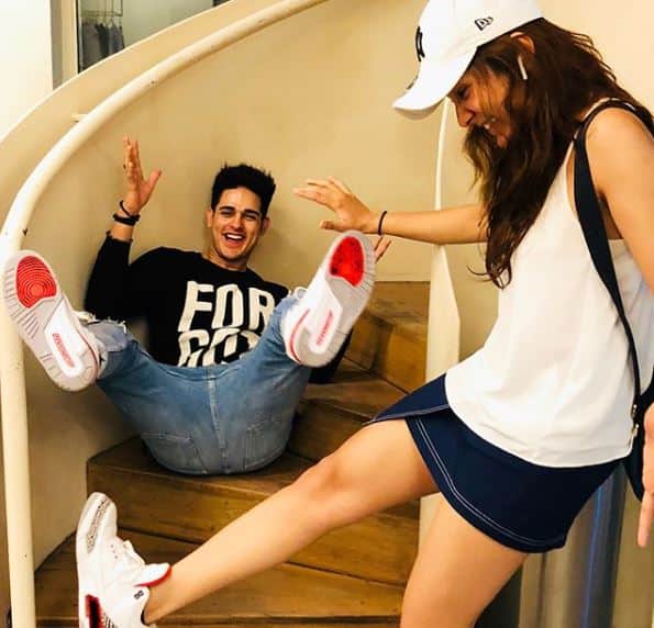 प्रियांक शर्मा ने भी आस्था के साथ तस्वीर को अपने इंस्टाग्राम पर शेयर किया है. (तस्वीर: इंस्टाग्राम)