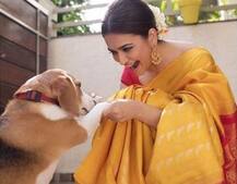 In Pics: एक्ट्रेस कृति खरबंदा ने पीली साड़ी पहने हुए इंस्टाग्राम पर शेयर की खूबसूरत तस्वीरें