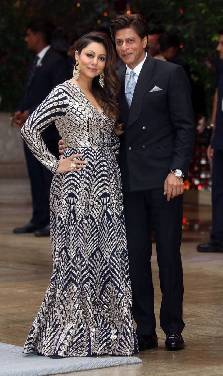 शाहरुख सुहाना या अबराम किसी को भी इस पार्टी में नहीं लाए थे. (Photo: Fotocorp)