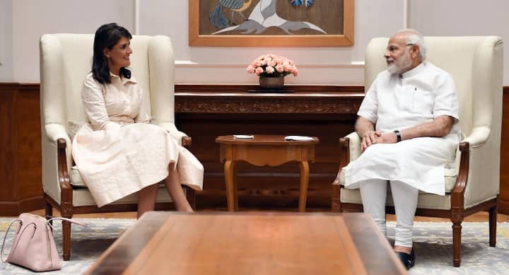 एक सवाल के जवाब में निक्की ने कहा कि उन्होंने ईरान के साथ भारत के कारोबार के बारे में प्रधानमंत्री नरेंद्र मोदी से चर्चा की है. उन्होंने कहा, ‘‘हमने इस बारे में बात की है क्योंकि मेरे ख्याल से भारत भी ईरान के खतरे को मान्यता देता है. हम हमेशा से इस बात पर जोर देते हैं कि हमें शांति और सुरक्षा को प्राथमिकता देनी होगी.’’ उन्होंने कहा कि अमेरिका भारत के साथ द्विपक्षीय संबंधों को अगले मुकाम पर ले जाना चाहता है.