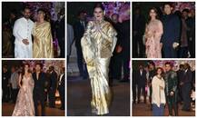 अंबानी के घर सजी बॉलीवुड सितारों की महफिल, कोई पत्नी तो कोई गर्लफ्रेंड के साथ आया नजर