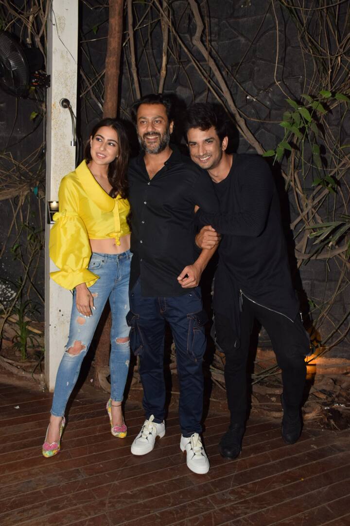 फिल्म केदारनाथ की शूटिंग पूरी हो चुकी है और कल इसी खुशी में मुंबई में एक शानदार पार्टी का आयोजन किया गया. (Photo: Manav Mangalani)