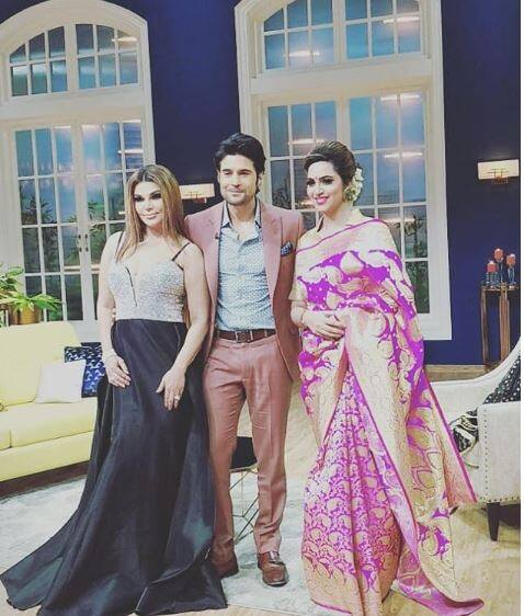 हाल में अर्शी खान अपनी दोस्त राखी सावंत के चैट शो 'जज्बात' में शामिल हुई थीं. (तस्वीर: इंस्टाग्राम)