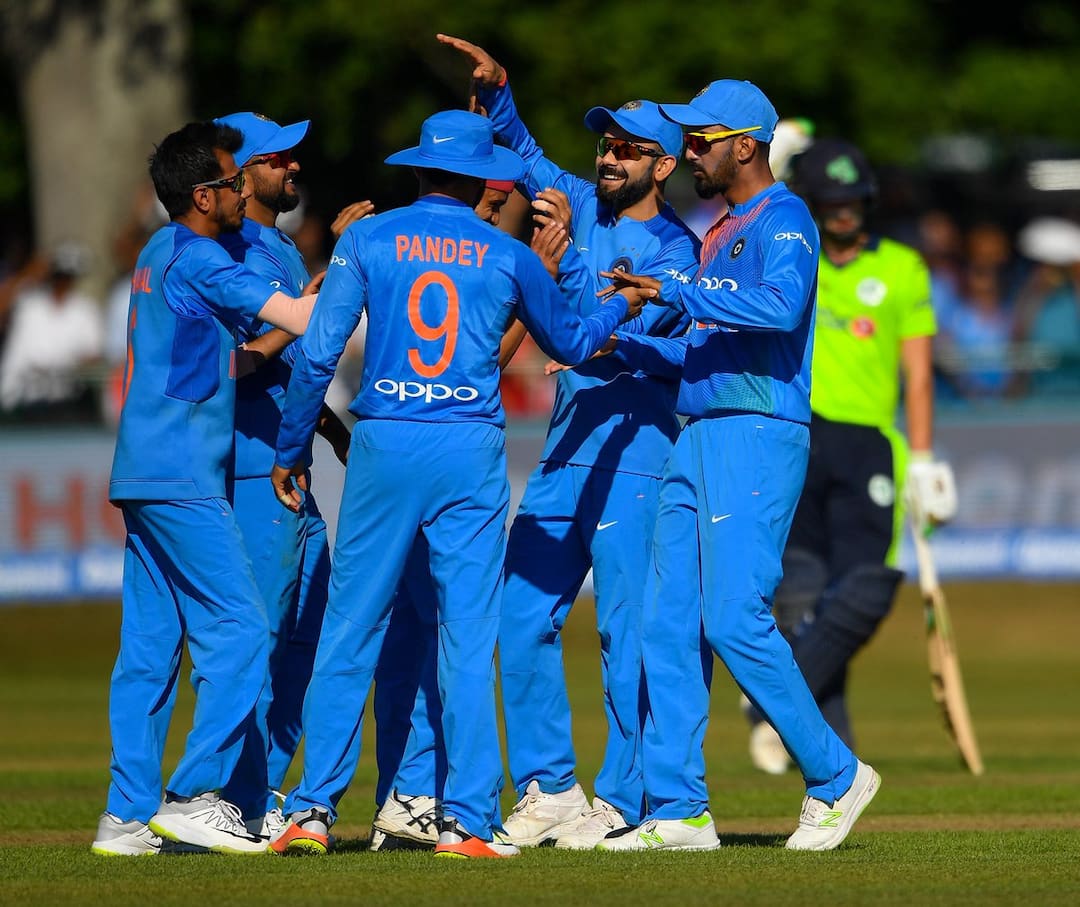 India placed second in T20 rankings, eight points behind Pakistan आयरलैंड में टी-20 सीरीज जीतने के बाद भारतीय टीम को बड़ा फायदा, टी-20 में मिला दूसरा स्थान