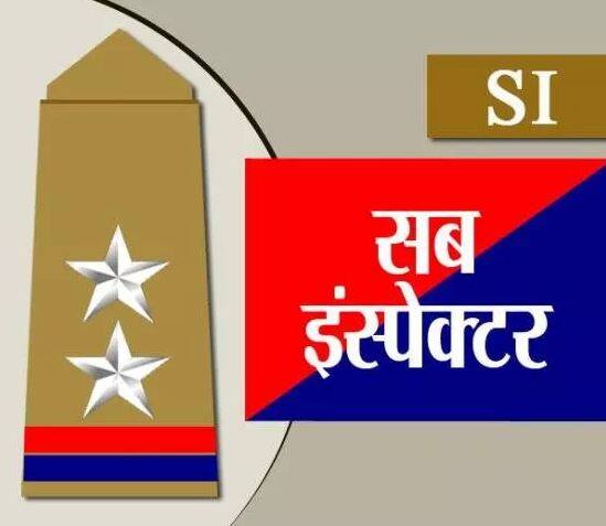 सब इंस्पेक्टर रैंक- दो स्टार और एक लाल और नीली पट्टी के डिजाइन वाला निशान सब इंस्पेक्टर की रैंक के अधिकारी की पहचान है. (फोटो क्रेडिट- NCIB)