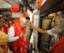 विंध्याचल में बोले अमित शाह- मोदी सरकार ने मानी किसानों की 70 साल पुरानी मांग