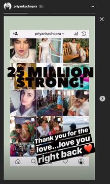 प्रियंका चोपड़ा ने फॉलोअर्स के मामले में पीएम मोदी, बिग बी और SRK को पछाड़ा