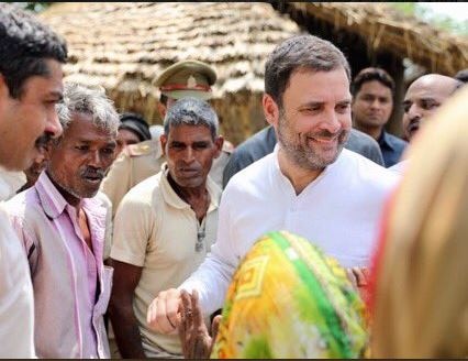 rahul gandhi targets pm modi in amethi अमेठी में राहुल ने साधा पीएम मोदी पर निशाना, कहा- जीएसटी के कारण बढ़ी फसलों की लागत