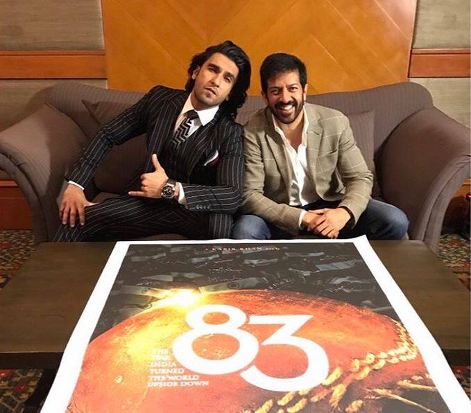इस डेट को रिलीज होगी रणवीर सिंह की क्रिकेट विश्व कप पर आधारित '83' Ranveer Singh's '83 will release on 10 april 2020 इस डेट को रिलीज होगी रणवीर सिंह की क्रिकेट विश्व कप पर आधारित '83'